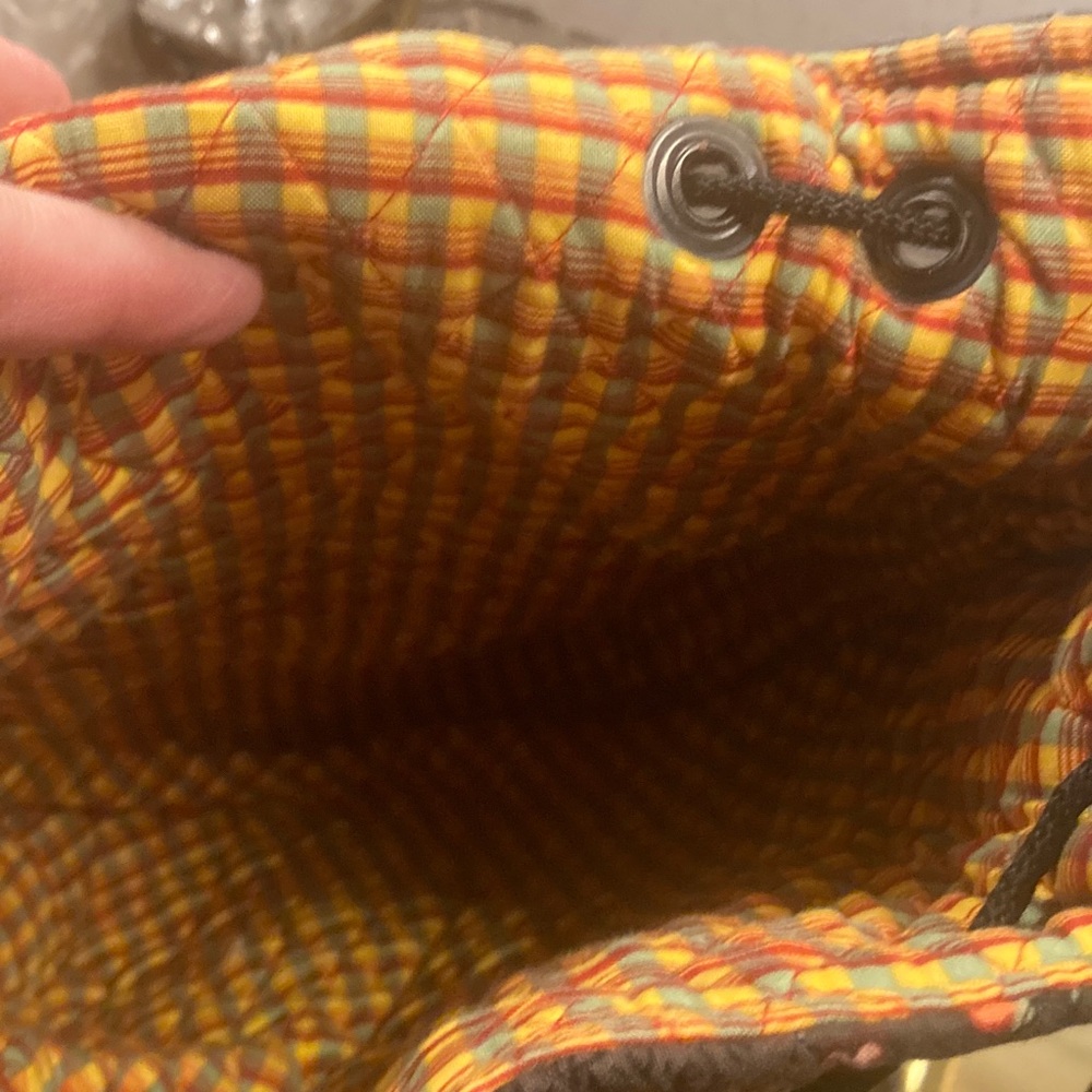 Vintage Floral Patterned Backpack - image 4